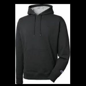 black champion hoodie